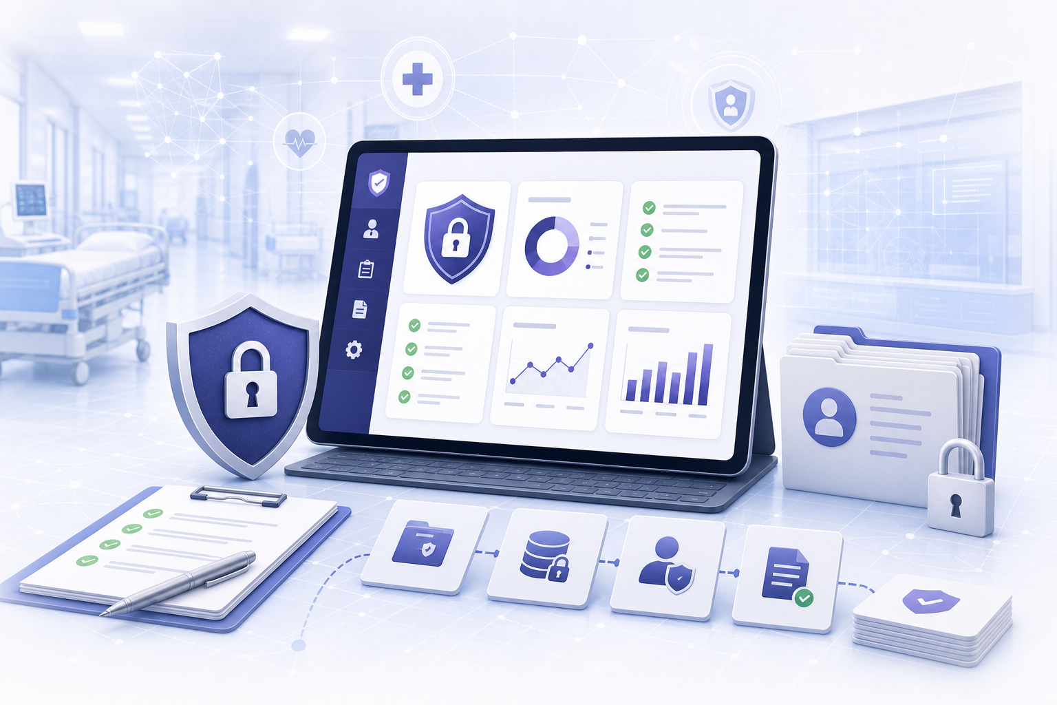 Healthcare & Regulated Industries industry program illustration