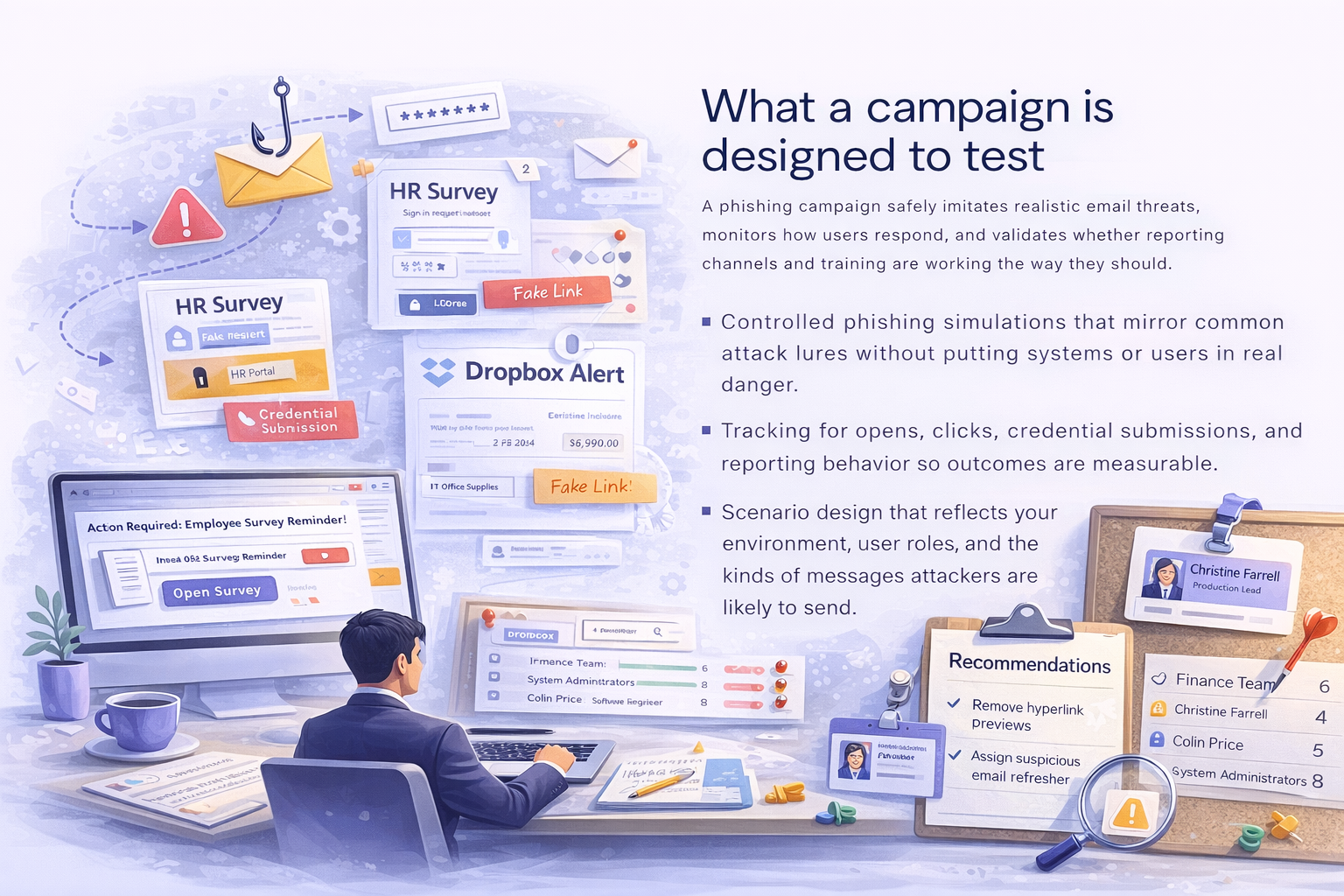 Phishing Email Campaign program preview