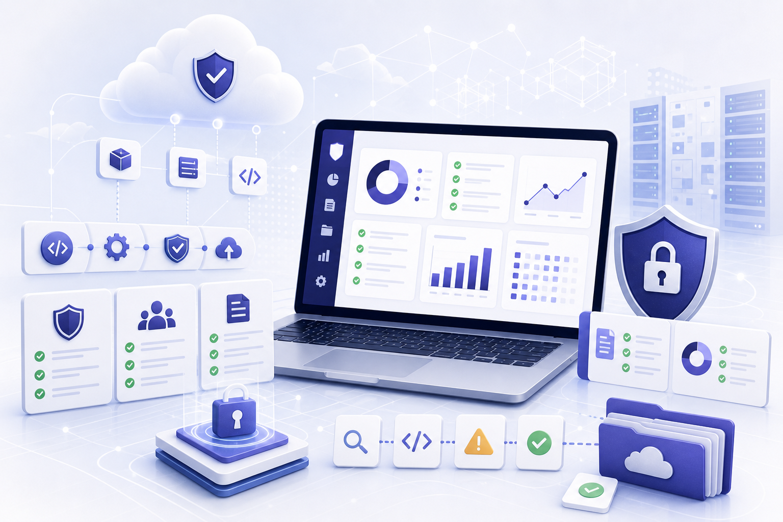 Technology & SaaS industry program illustration